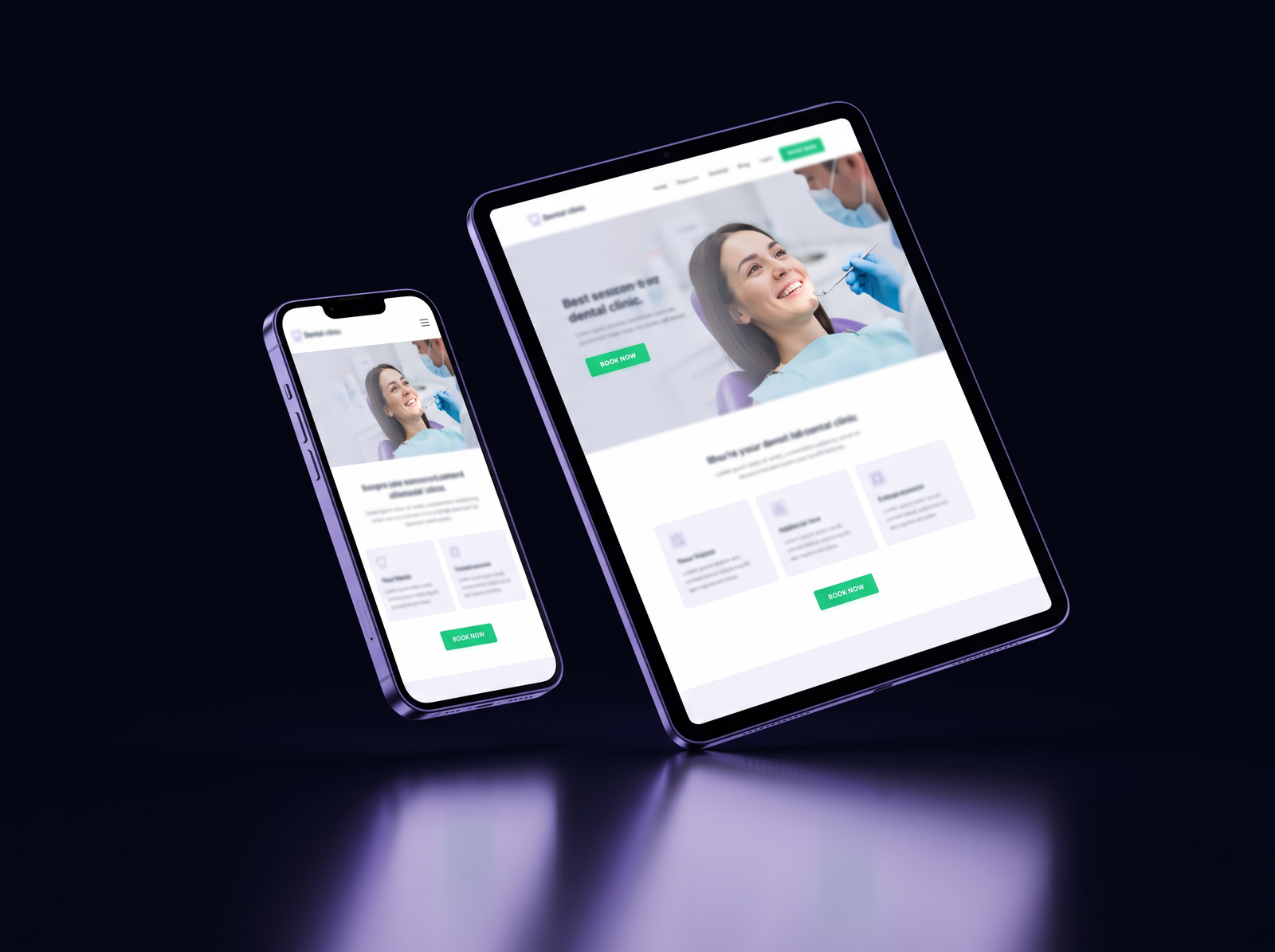 Site responsivo para prestadores de serviço